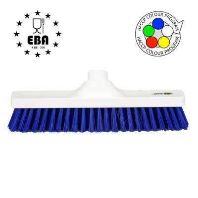 Brosse à récurer PBT bleu - 40 cm